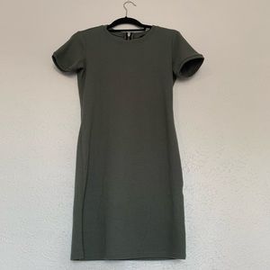 F21 Olive Minidress